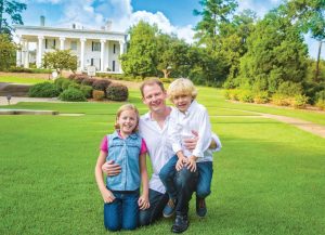 Orthodontist, Dr. Matt Culberson with his son and daughter